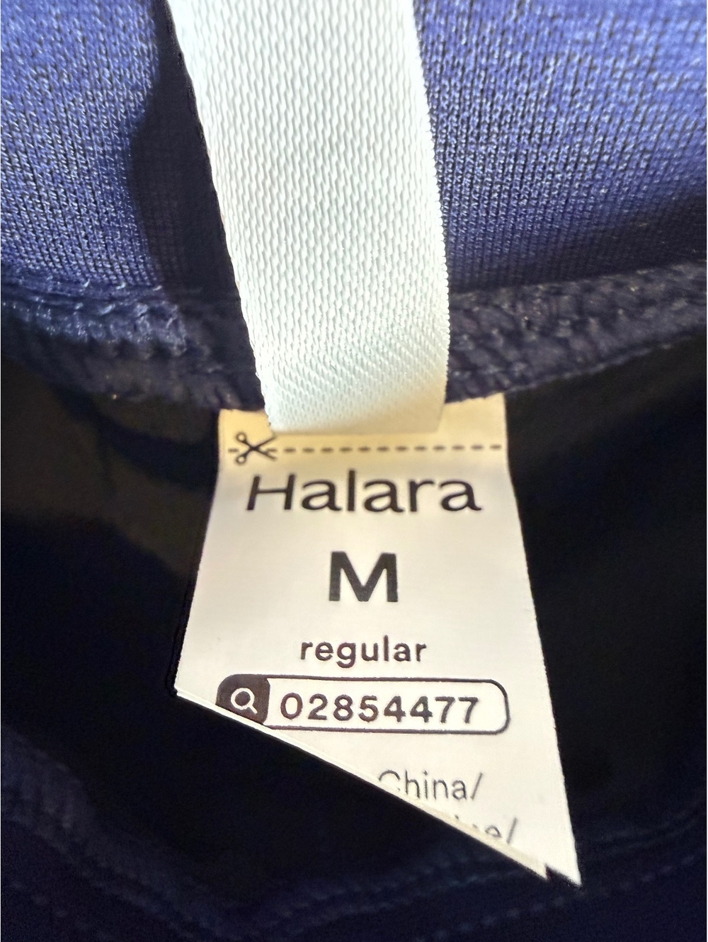 Halara Flex High Waisted Tummy Control Wide Leg Work Pants Blue Size Medium - Picture 5 of 9